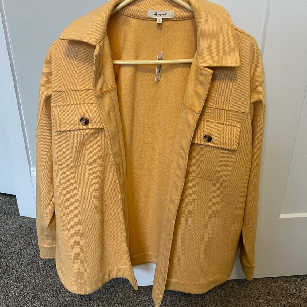 Madewell Women's Mustard Utility Jacket